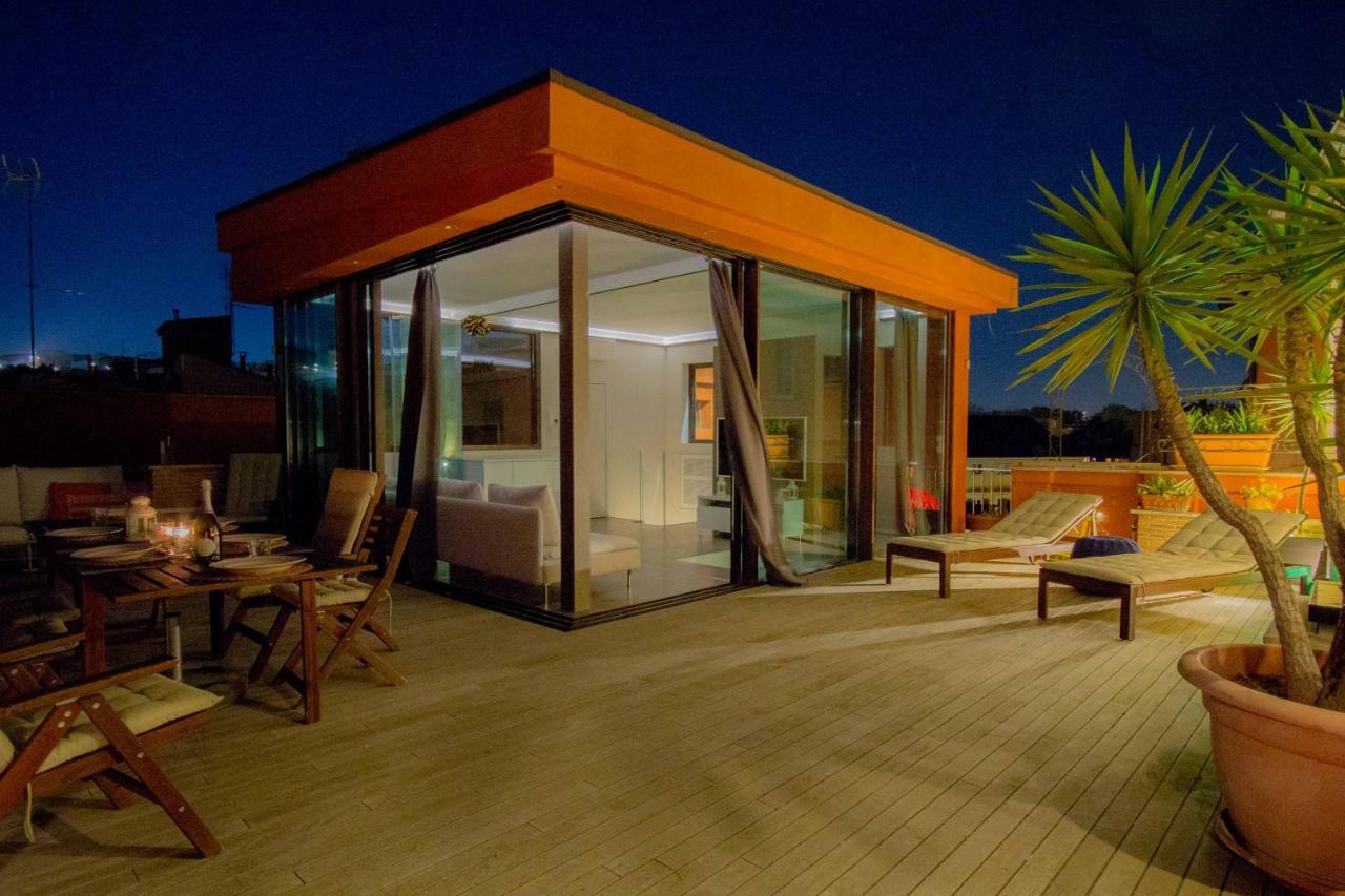 Pelliccia 11 Trastevere Penthouse Rom Eksteriør billede