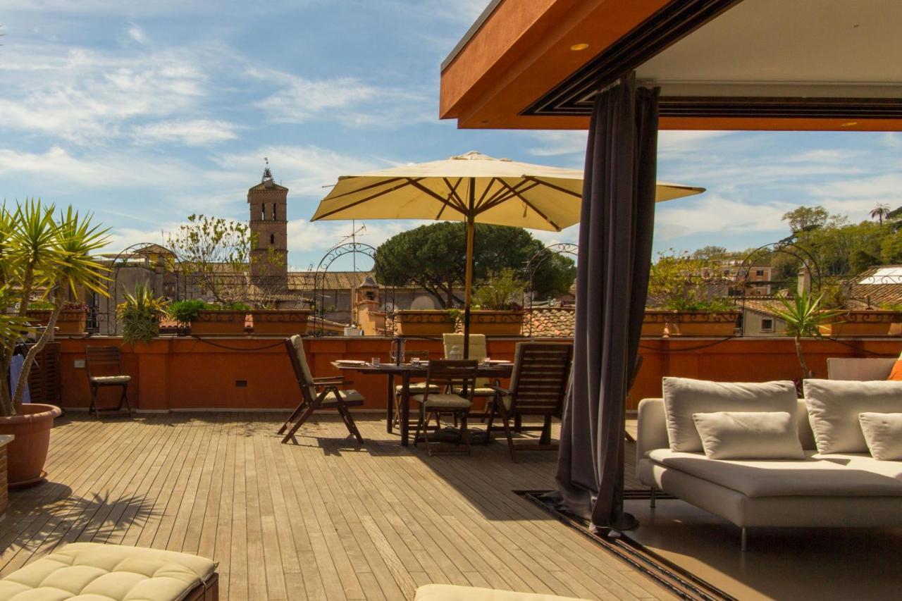 Pelliccia 11 Trastevere Penthouse Rom Eksteriør billede