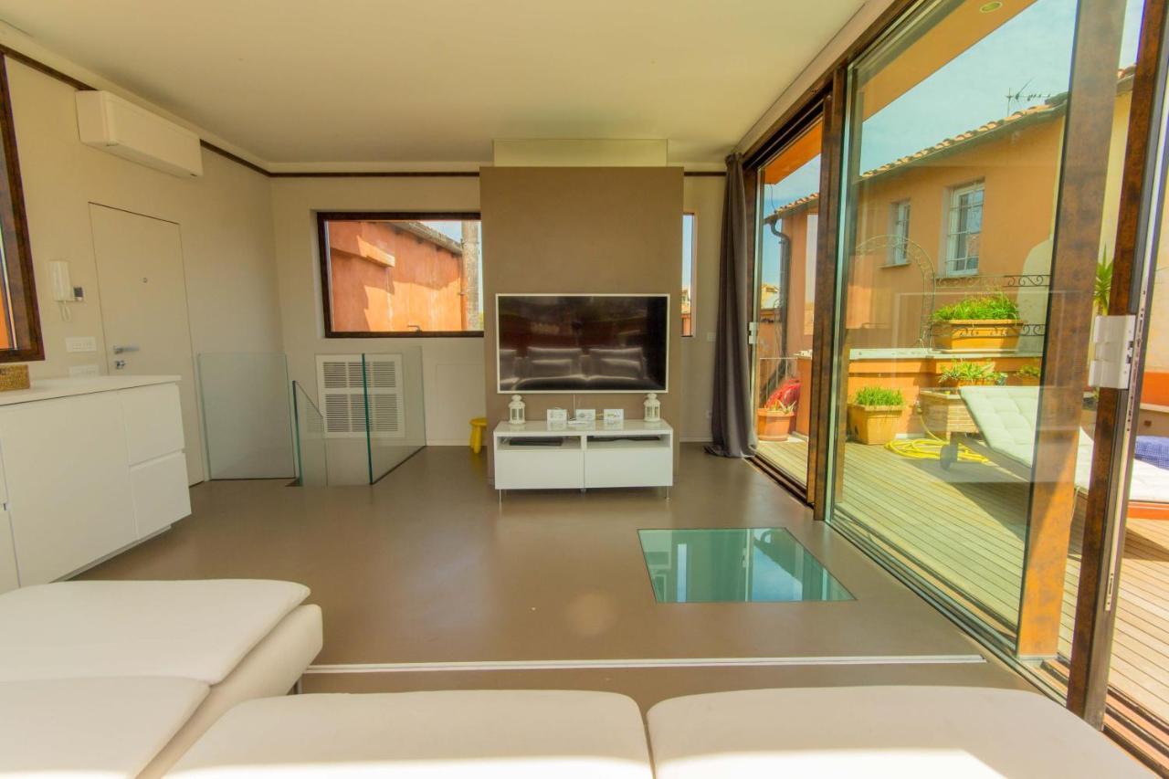 Pelliccia 11 Trastevere Penthouse Rom Eksteriør billede