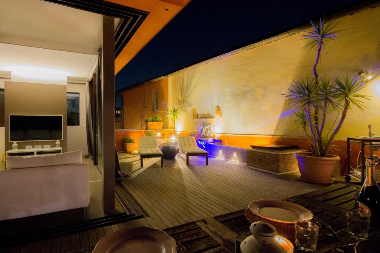 Pelliccia 11 Trastevere Penthouse Rom Eksteriør billede