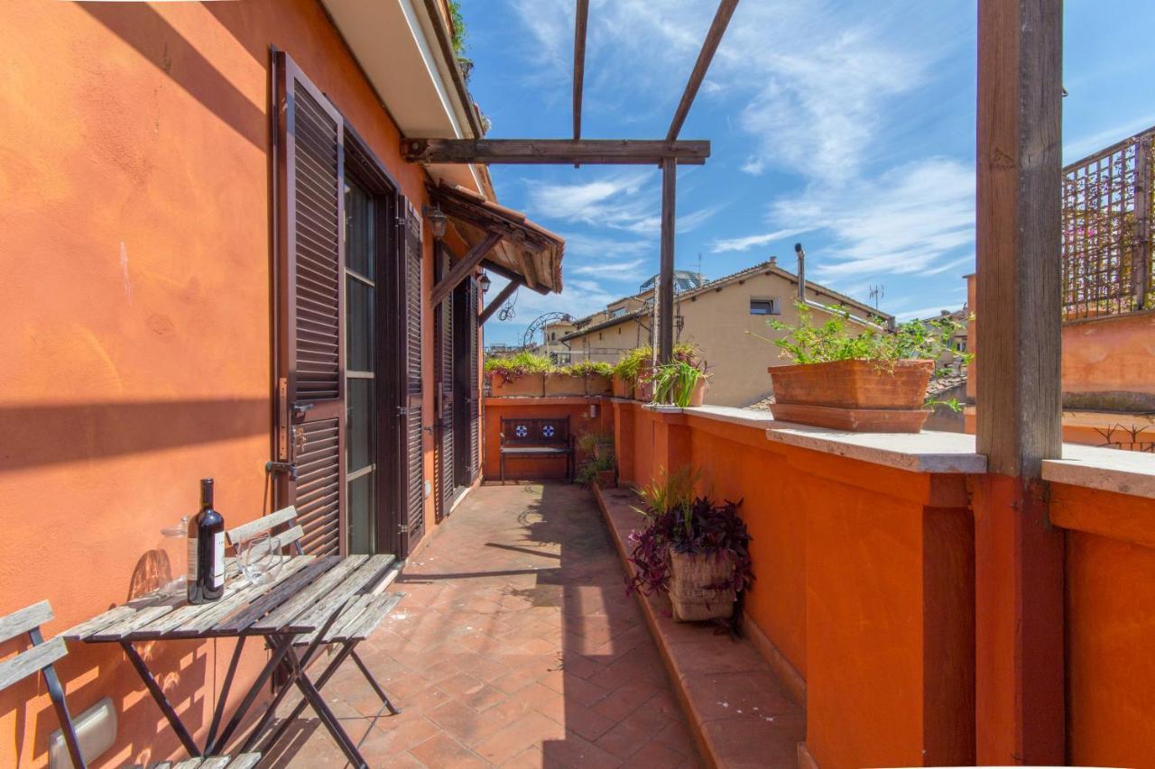 Pelliccia 11 Trastevere Penthouse Rom Eksteriør billede