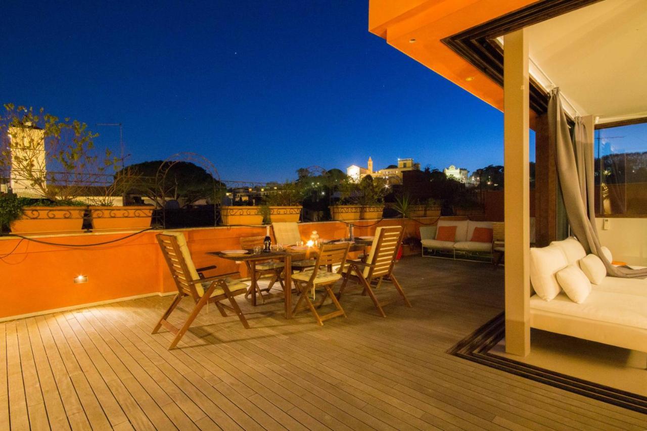 Pelliccia 11 Trastevere Penthouse Rom Eksteriør billede