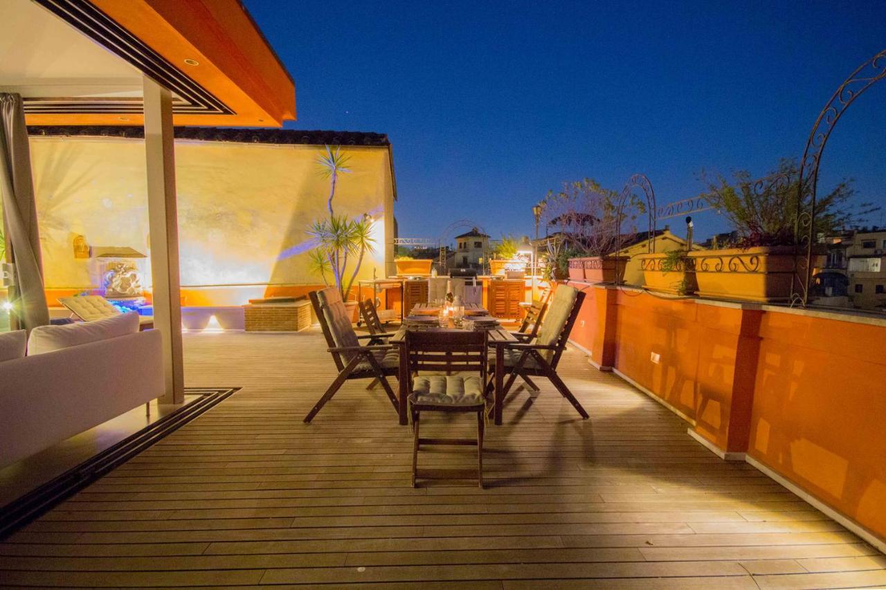 Pelliccia 11 Trastevere Penthouse Rom Eksteriør billede