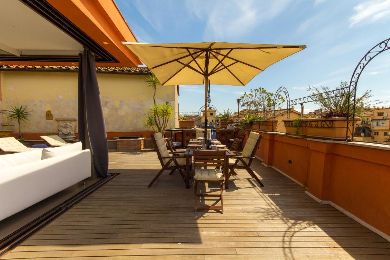 Pelliccia 11 Trastevere Penthouse Rom Eksteriør billede